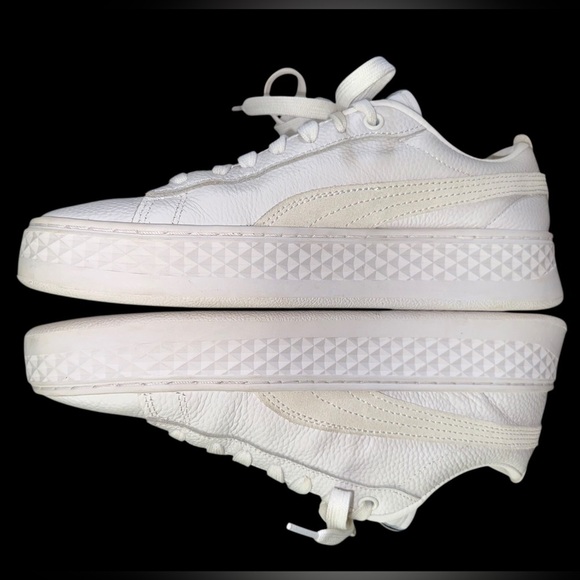 PUMA SMASH PLATFORM WOMEN’S SNEAKERS - Picture 3 of 8